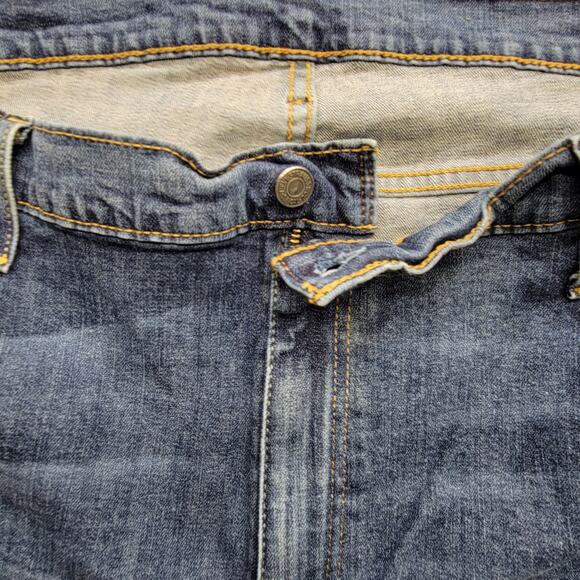 Levi Strauss 559 Men’s 42x29 Relaxed Straight Stretch Jeans Medium Wash Flex - Picture 9 of 10